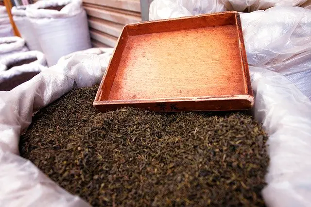 loose leaf green tea