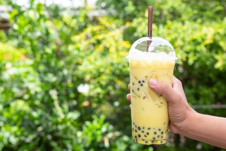 flavoured boba tea