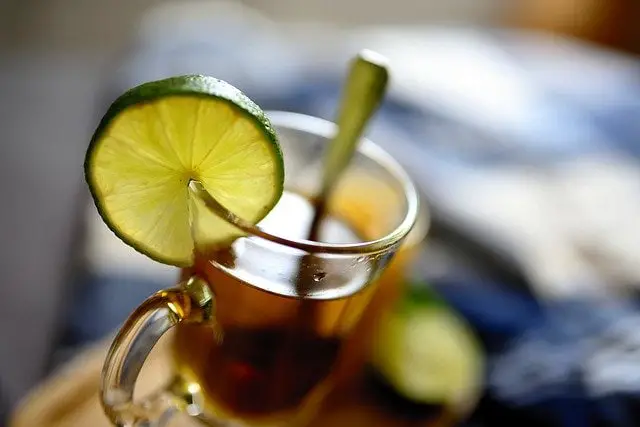 lime flavoured herbal tea