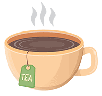 hot black tea