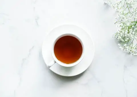 cup of black ceylon tea